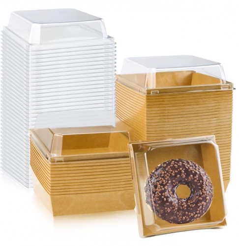 Paper Charcuterie Boxes Paper Charcuterie Boxes with Clear Lids