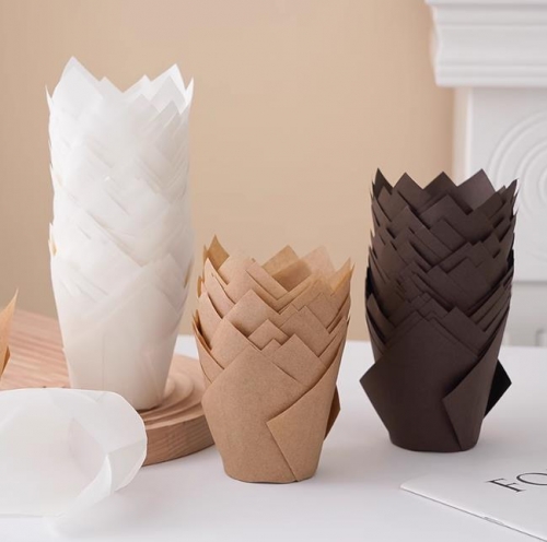 Tulip Baking Paper Cupcake Muffin Liners Paper Baking Cups