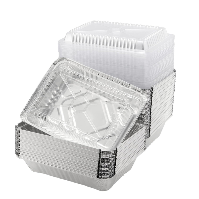 Disposable Aluminum Foil TakeOut Containers Aluminum Pans Takeout Foil