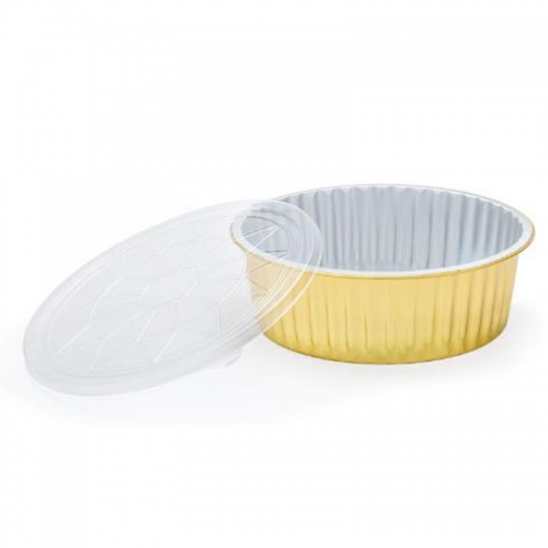 Aluminum Foil Baking Cups Mini Cupcake Liners Creme Brulee Muffin Pans Mold Dessert Tin Container for Christmas Wedding
