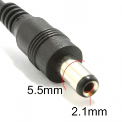 DC 1 Female to 4 Male Power Splitter Cable 5.5mm x 2.1mm