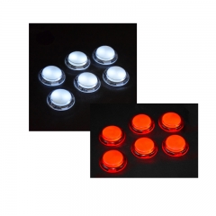Transparent Snap in 30mm Buttons