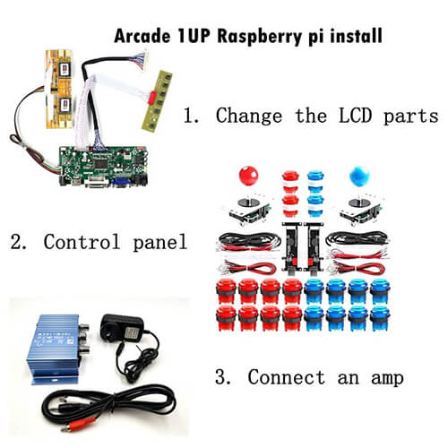 Arcade1Up Raspberry pi installed