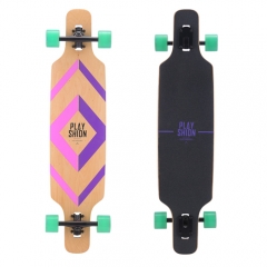 longboard skateboard 7 ply Chinese northearst maple customize the graphic design