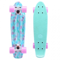 22 inch thicker plastic skateboard deck penny trick board