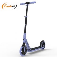 Easy foldable 200mm wheel kick scooters with foot brake