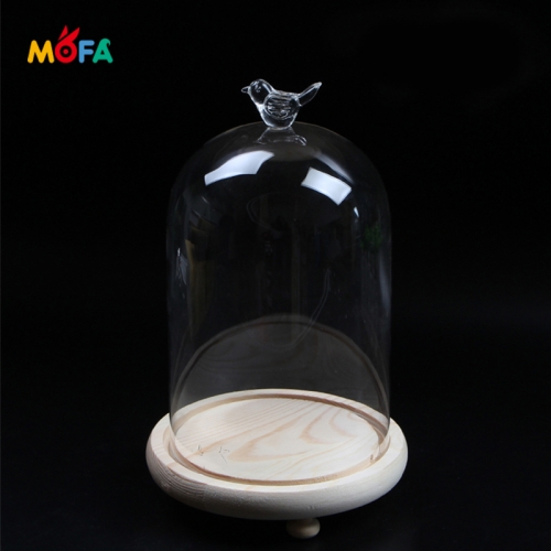 MOFA Different shape optional Mold Pressed Outdoor Lighting Glass Shade