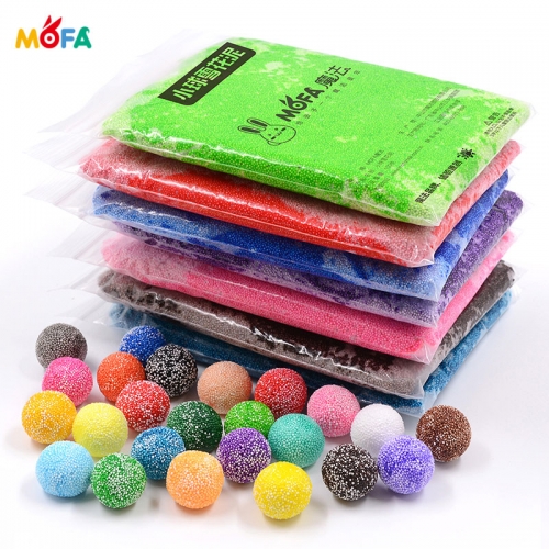 100 gram Modeling Craft Foam Clay Funny snow clay foam modeling clay