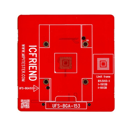 ICFRIEND UFS 153 F64 SOCKET_PCB