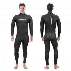 MWTA Wetsuit 2mm Open Cell Neoprene One Piece Thermal Swimsuit for Mens and Women Full Long Sleeve  and Leg Wet Suit for Swim Surfing and Muti-Purpose