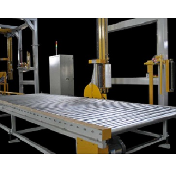 online rotary arm pallet wrapper