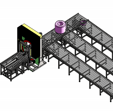 full-auto tire packing line