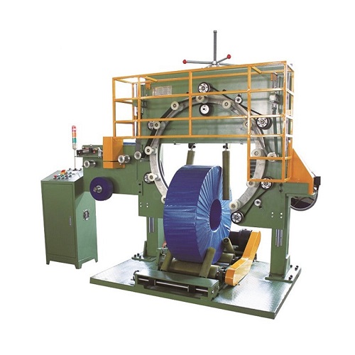 copper metal steel coil wrapper machine