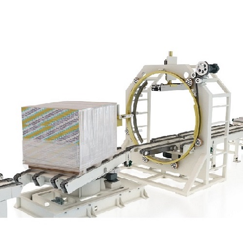 orbital gypsum boards bundle wrapping machine