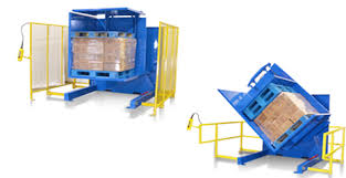 different models of pallet rotator and skid turner machines