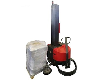 self propelled pallet wrapper machine-min