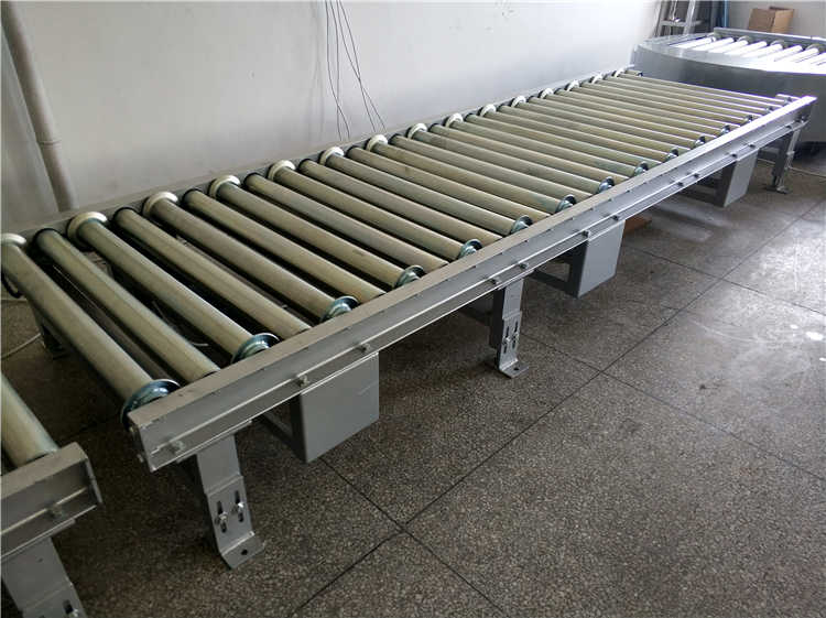 Power roller conveyor line