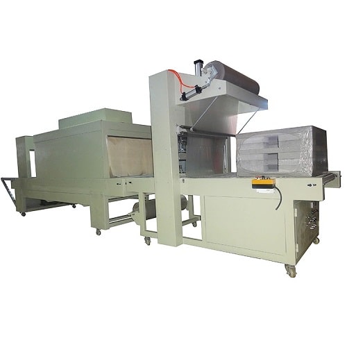 sleeve type sealing shrink wrap machine for GPS insulation bundles