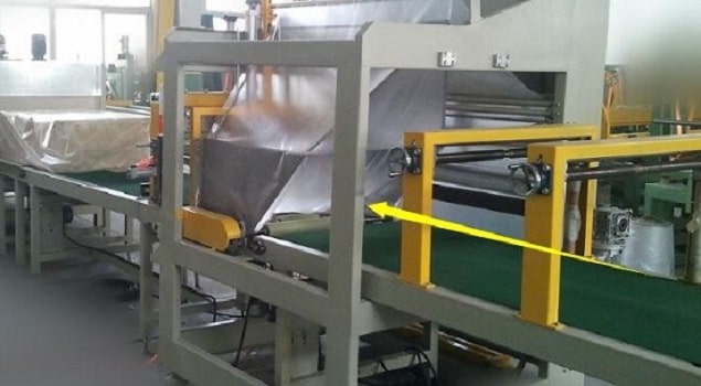 MDF board sealing shrink wrapping machine