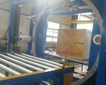 large orbital wrapping machine with super sizes