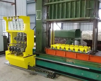 Cotton bale PET strapping machine