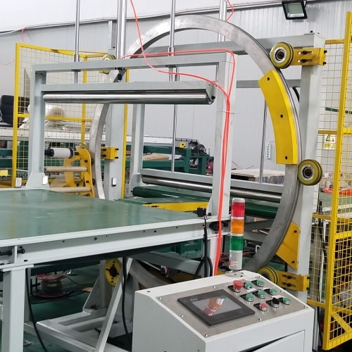 Horizontal orbital wrapping machine HM-A1600