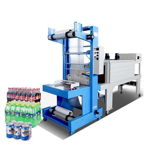Beverage tray sleeve shrink wrap machine SW-S1000