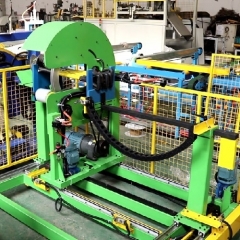 Shovel wrapping machine