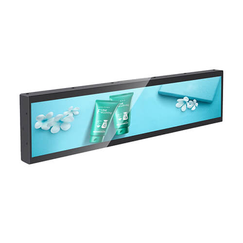 LCD Screen Stretched Bar / Ultra Wide Digital Signage Display Screen