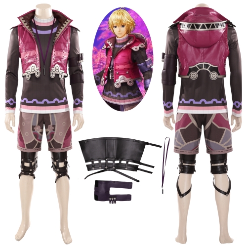 Xenoblade Chronicles: Definitive Edition Shulk Cosplay Costume Men Customized