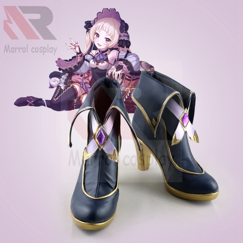 Princess Connect Re:Dive Nijimura Yuki Halloween Cosplay Shoes Bootie Women にじむら ゆき