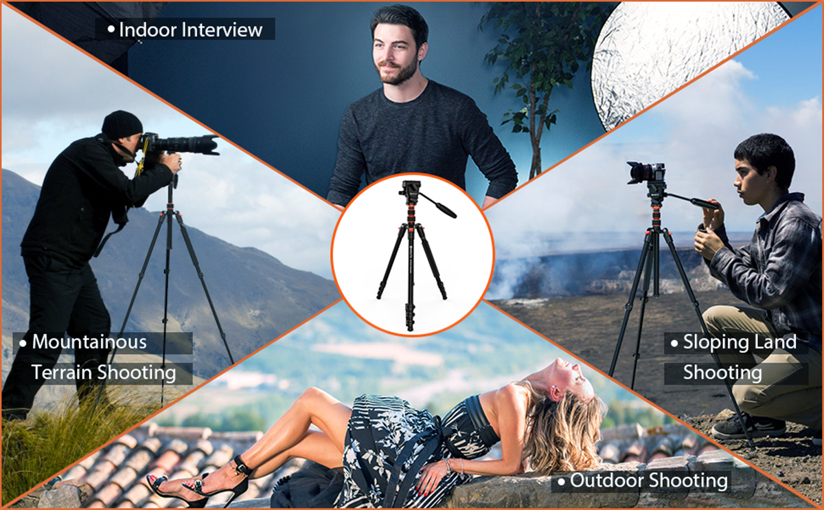 Tripod for DSLR Cameras Video Camcorders