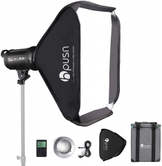 HPUSN SL-60W 60W CRI 95+, LED Video Light 5600K, TLCI 90+ with Remote Control and Softbox