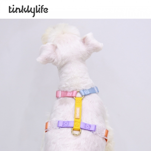 RAINBOW PUPPY HARNESS SOFT & ADJUSTABLE