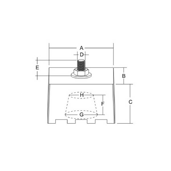 Air Conditioner Anti Vibration Mounting