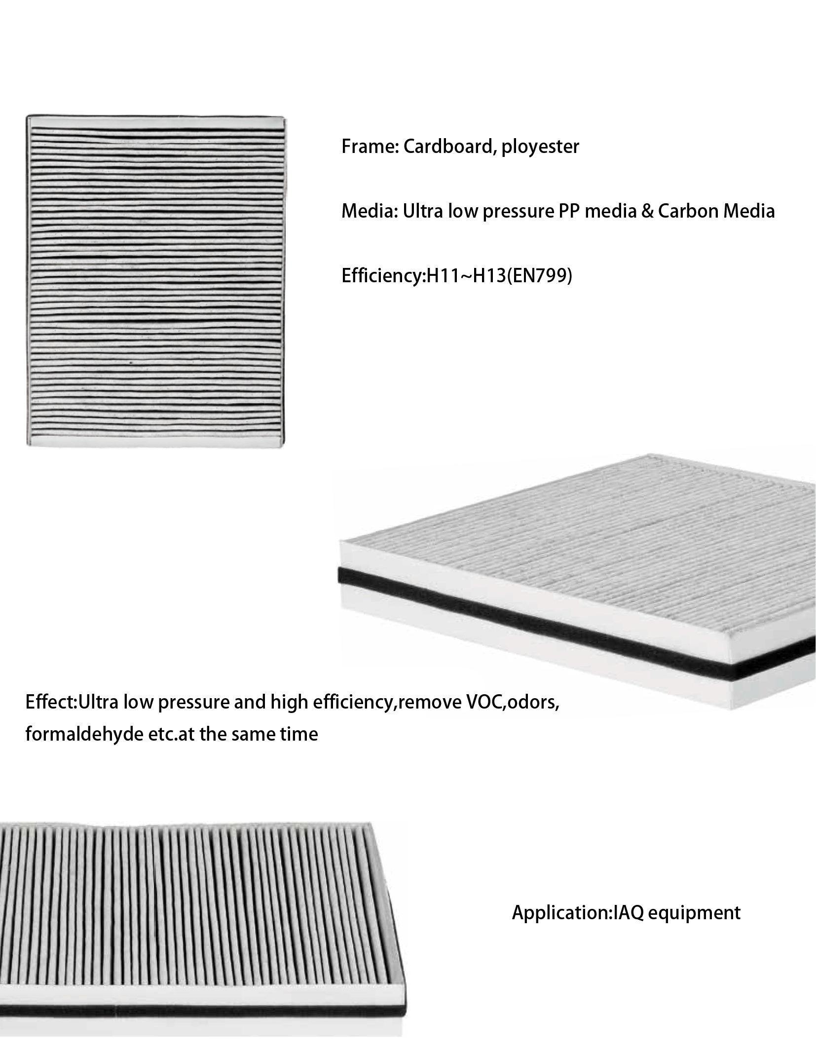 Indoor air filter