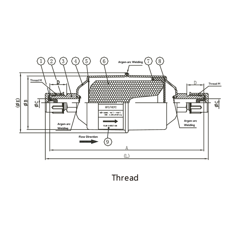 Model DFS Dry Filter
