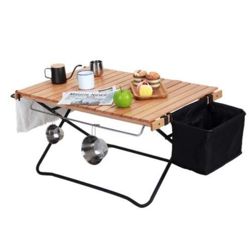 Wood Roll Up Outdoor Camping Table