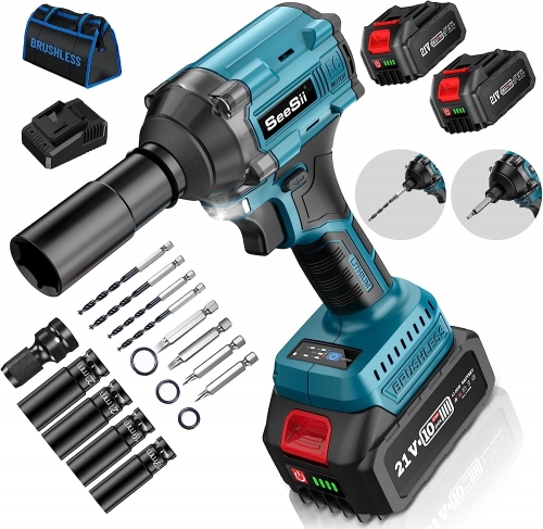 The SeeSii Right-Angle Impact Wrench: It's Motorcycle-Sized - with
