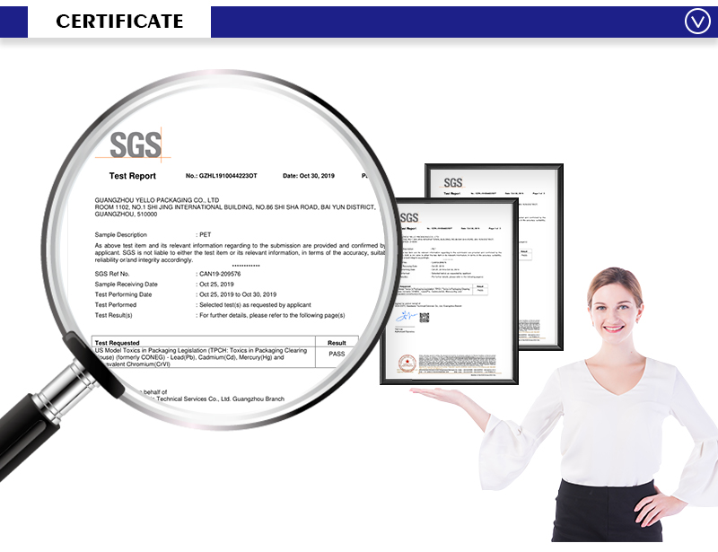 petg certificate