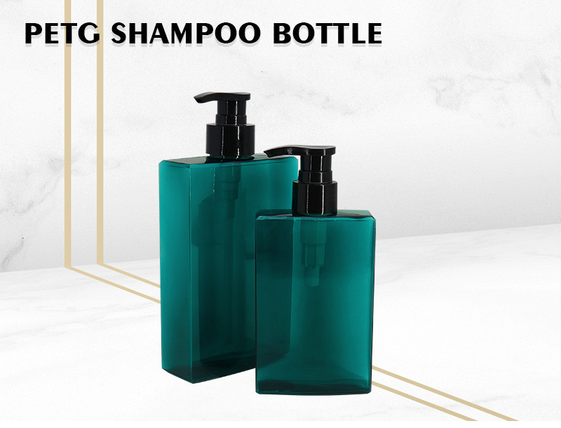 Eco-friendly Material PETG Shampoo Bottle