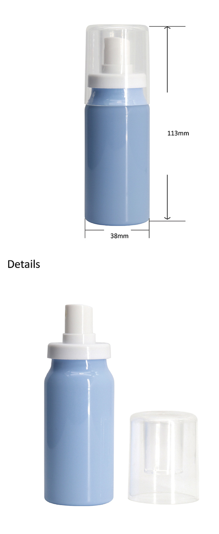 Mist Blue Sprayer Bottle