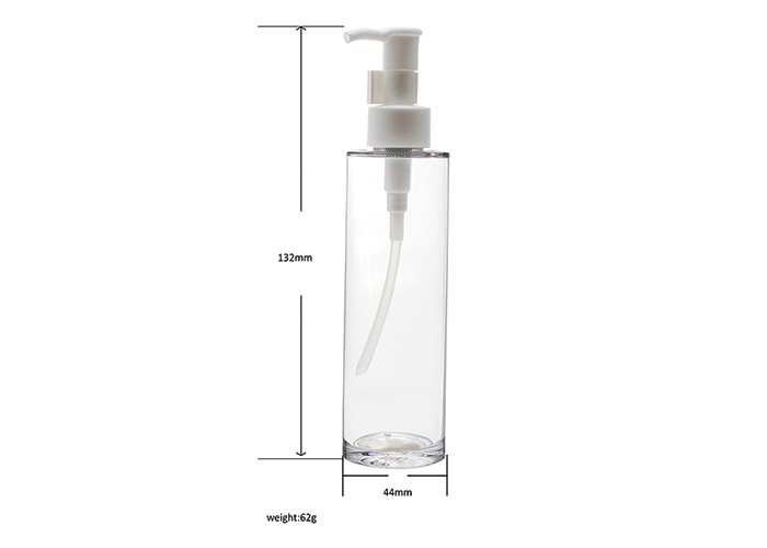 160ml Clear Plastic Empty Lotion Bottle