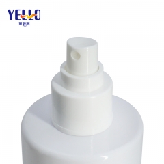 Round Plastic Hand Sanitizer Spray Bottle 150ml 200ml 250ml With Flat Shoulder