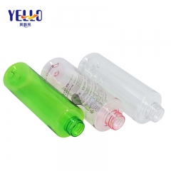 Round Plastic Hand Sanitizer Spray Bottle 150ml 200ml 250ml With Flat Shoulder