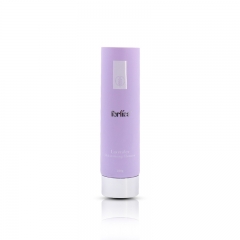 Purple Color Cosmetic Tube Containers With Screw Cap / Plastic Cream Tubes