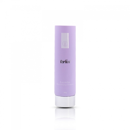 Purple Color Cosmetic Tube Containers With Screw Cap / Plastic Cream Tubes