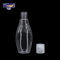 Clear Hand Sanitizer Bottles 80ml 120ml With Spray Pump Or Flip Cap