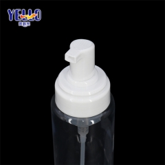 Clear Plastic Foam Pump Dispenser Bottle For Cosmetic Reusable Material