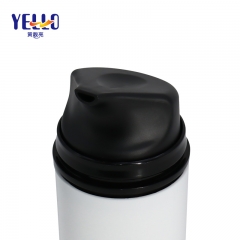 Customized Color Plastic Airless Bottle For Skin Cream Hot Stamping